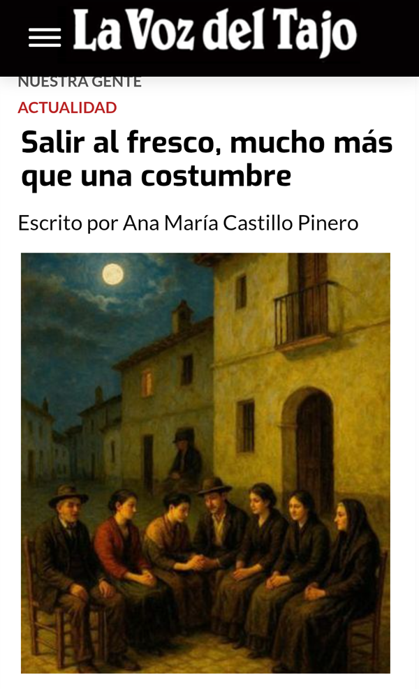 Salir al fresco, mucho más que una construmbre