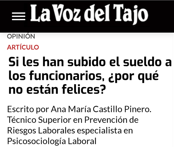 Si les han subido el sueldo a los funcionarios, ¿por qué no están felices?